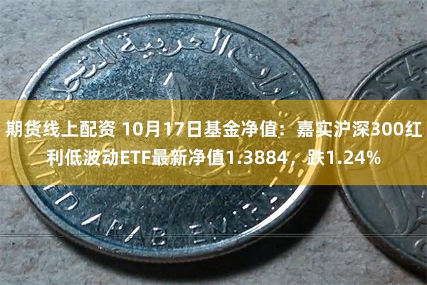 期货线上配资 10月17日基金净值：嘉实沪深300红利低波动ETF最新净值1.3884，跌1.24%